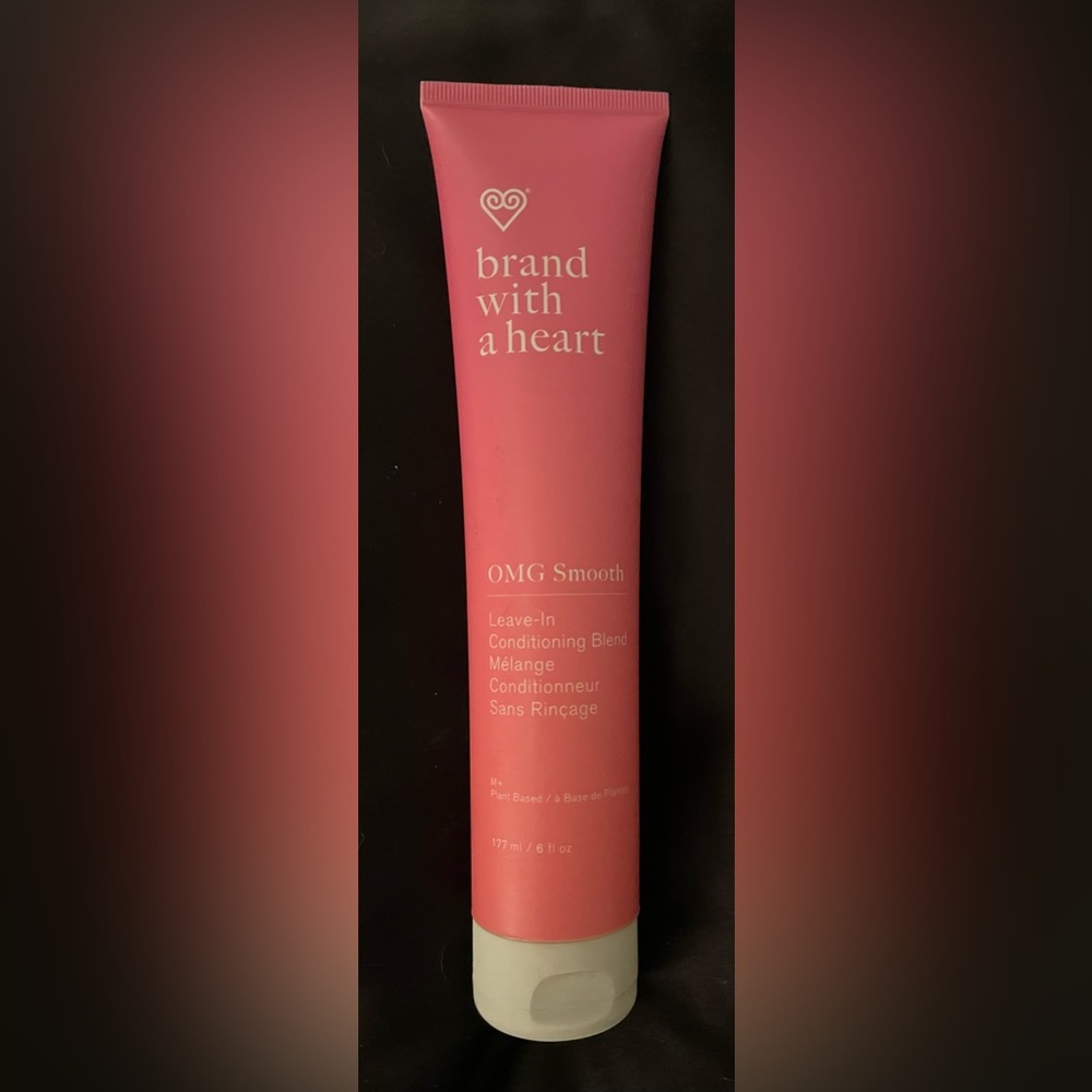 Brand with a heart hair treatment